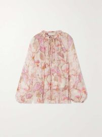 Zimmermann Matchmaker Billow Blouse at Net a Porter