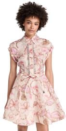 Zimmermann Matchmaker Flip Dress Coral Hibiscus 0P at Shopbop