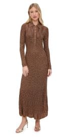 Zimmermann Mouline Midi Dress Chocolate Multi 2 at Shopbop