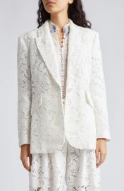 Zimmermann Natura Floral Lace Blazer at Nordstrom