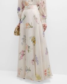 Zimmermann Natura Floral Maxi Skirt at Neiman Marcus