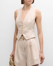 Zimmermann Natura Tailored Vest at Neiman Marcus