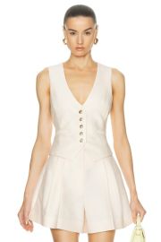 Zimmermann Natura Waistcoat in Macadamia FWRD at FWRD