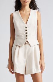 Zimmermann Natura Wool Silk Vest at Nordstrom