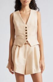 Zimmermann Natura Wool Silk Vest at Nordstrom