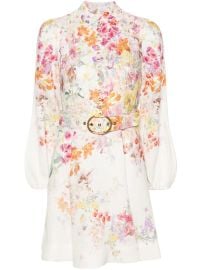 Zimmermann Natura floral print minidress at Farfetch