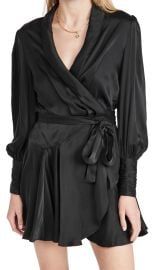 Zimmermann Silk Wrap Mini Dress    New To Sale Up to 70 Off  Sale at Shopbop