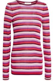 Zimmermann Striped knitted top at The Outnet