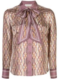 Zimmermann Super Eight Quartz Link-print Shirt - Farfetch at Farfetch