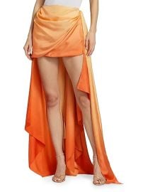 Zimmermann Tranquillity Gradient Silk Scarf Maxi skirt at Saks Fifth Avenue