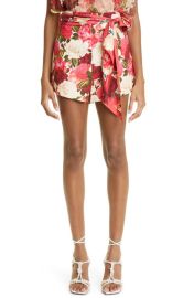 Zimmermann Wonderland Floral Linen Shorts at Nordstrom