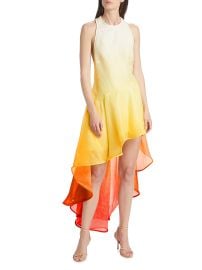 Zimmermann Wonderland Waterfall High Low Dress at Saks Fifth Avenue