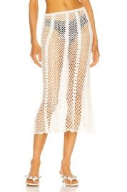 Zimmermann Zuria Crochet Skirt at FWRD