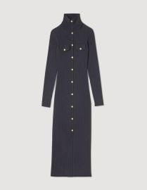 Zina Knit maxi dress - Dresses Paris at Sandro