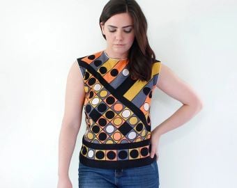 Zio Luigi Vintage Top at Etsy