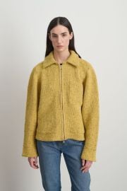 Zip Knit Jacket Marigold Donegal at B Sides Jeans