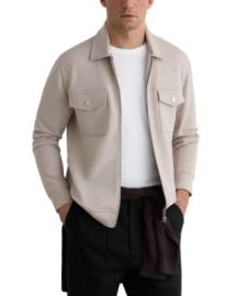 Zip Pocket Overshirt at Bloomingdales