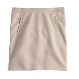 Zip pocket mini skirt at J. Crew