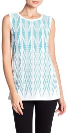 Ziri Sleeveless Top by St. John at The Talk