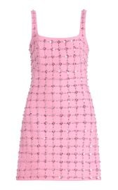 Ziva Embellished Crepe Mini Dress By Simkhai at Moda Operandi