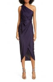 Zoeii One-Shoulder Faux Wrap Dress at Nordstrom