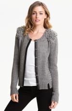 Zoe's grey cardigan at Nordstrom at Nordstrom