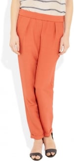 Zoe's orange pants at Net A Porter