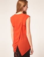 Zoe's orange top at ASOS at Asos