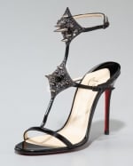 Zoes spiked tstrap heels on Hart of Dixie at Neiman Marcus