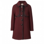 Zooey's Orla Keily coat at Orlakiely