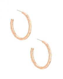 Zorte Small Hoop Earrings In Rose Gold at Kendra Scott