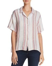 Zuma Metallic Striped Shirt at Bloomingdales