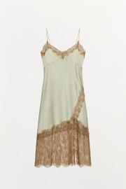 Zw Collection Lace Slip Dress at Zara
