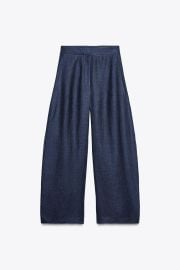 Zw Collection Limited Edition 100 Linen Pants at Zara