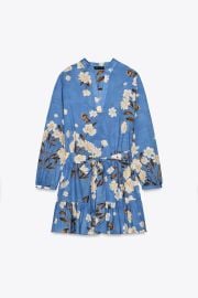 Zw Collection Printed Short Dress at Zara