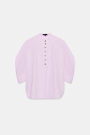 Zw Collection Puff Sleeve Shirt at Zara