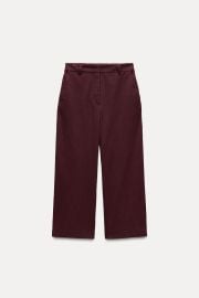 Zw Collection Straight Leg Pants at Zara