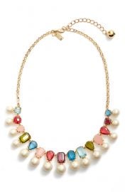 a new hue collar necklace at Kate Spade