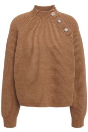 acne studios Ribbed wool-blend turtleneck sweater at The Outnet