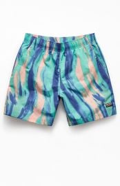 adidas AOP 17quot Swim Trunks  PacSun at Pac Sun