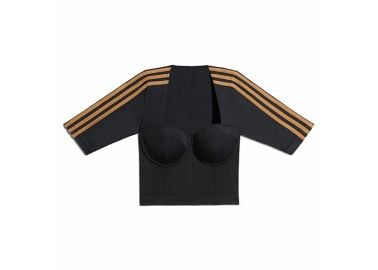 adidas Ivy Park Circular Knit Crop Top Black - FW20 at StockX