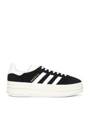 adidas Originals Gazelle Bold Platform in Core Black Cloud White Core White FWRD at FWRD