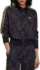 adidas Originals Marimekko Firebird Track Top BlackCarbon XS at Mens Clothing store at Amazon