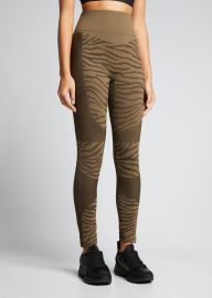 adidas by Stella McCartney TruePurpose Seamless Organic Cotton Tights - at Bergdorf Goodman