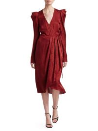 alc CAROLINA WRAP DRESS at Saks Fifth Avenue