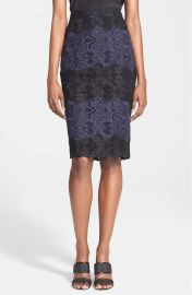 alc Davin Embroidered Silk Organza Skirt at Nordstrom