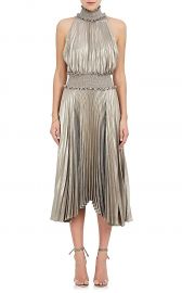 alc Kravitz Lamé Halter Dress at Barneys