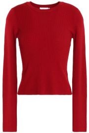 alc Ribbed merino wool-blend sweater  at The Outnet