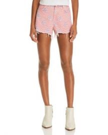 alexanderwang t Stars-and-Stripes Denim Shorts  Women - Bloomingdale s at Bloomingdales