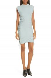 alexanderwang t Tie Ruched Jersey Minidress   Nordstrom at Nordstrom